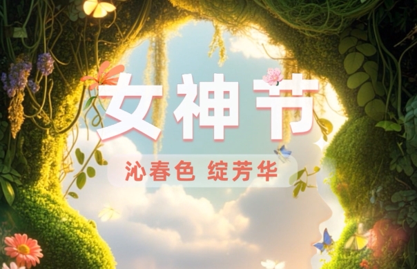 女神节快乐丨沁春色，绽芳华！